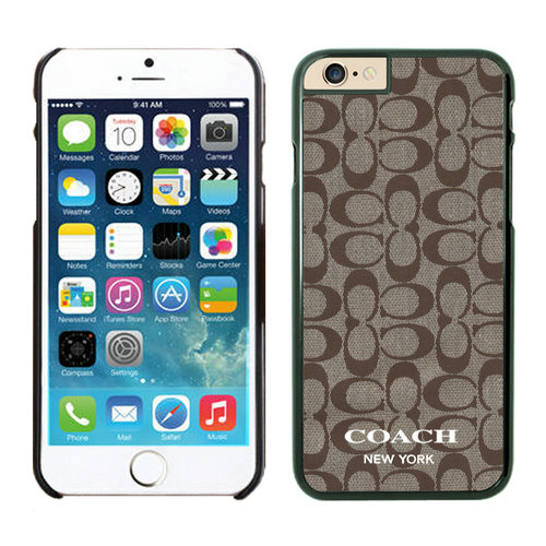 Coach Logo Signature Beige iPhone 6 Cases EYX | Women